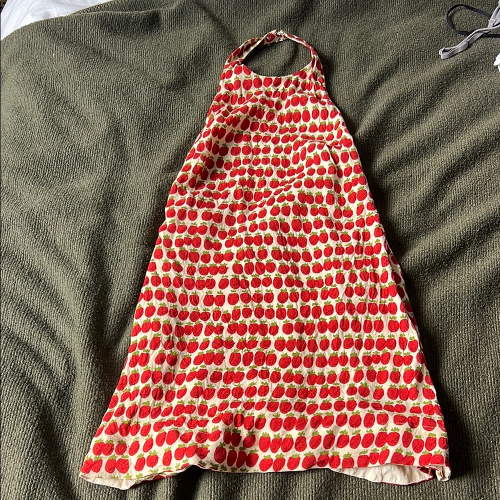 Reformation avielle tomato dress